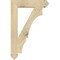 Ekena Millwork Balboa Arts & Crafts Rough Sawn Bracket, Douglas Fir, 4"W x 22"D x 34"H BKT04X22X34BOA03RDF - alternate 3